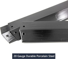 16 9/16 inch Porcelain Steel Heat Plates Replacement for Chargriller 5030 Dua…