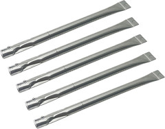 5 Pack Parts DA101 Stainless Steel Burner Replacement for Master Forge Gas Grill