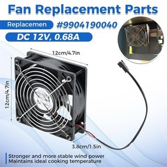 Replacement Fan Lid/Door Switch Kit For Masterbuilt Gravity Series MB20042221