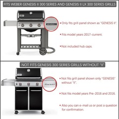 Genesis II Flavorizer Bars Replacement Parts for Weber Genesis II Grill Parts GS
