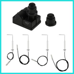 Gas Grill Spark Generator, Electronic AA Battery Igniter, Push Button BBQ Ign…