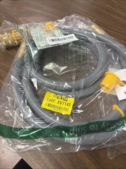 GasSaf 8 FT 1/2 ID Natural Gas Hose with Quick Connect Fitting Conversion