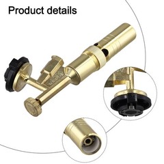 BBQ Flame Torch Brass And Plastic Construction Lightweight And Compact