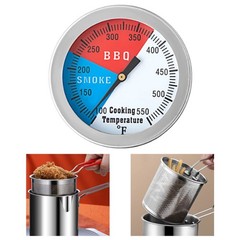 High Temperature BBQ Thermometer Stainless Steel for Precise Cooking Control