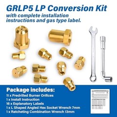 Natural Gas to Propane LP Conversion Kit – Compatible with Frigidaire Models
