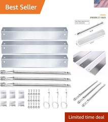 Stainless Steel Replacement Parts for Chargriller Grills, 3 Burners