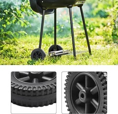 6-Inch Heat Resistant BBQ Grill Wheels – Universal Fit for Charbroil & More