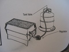 4′ TableTop Gas Grill Hose & Adapter Universal Fit To Most Propane Cylinders
