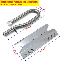 Direct Store Kit DG187 Replacement for Members Mark BQ05046-6, BBQ Pro BQ05041-2