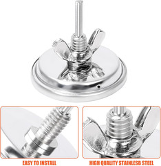 1.85″ Lid Temperature Gauge for Most of Char Broil Gas Grills, Grill Thermometer
