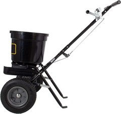 50 lb Push Lawn Spreader with Side Deflector