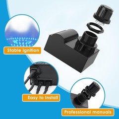 Grill Igniters for Charbroil Ignitor Replacement Kit, 4-Outlets Electronic Ig…
