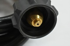 KSUN Flexible Natural & Propane Gas Hose Gas Grill Regulator w/ Tank Level Guage