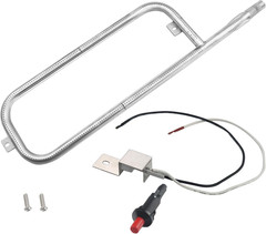 Gas Burner Tube & Ignitor Kit for Weber Traveler Portable Grill Q100/Q200 Series