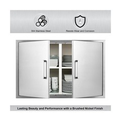 Outdoor Kitchen Door, 30″ W21 H Outdoor Kitchen Access Door, Stainless Steel …