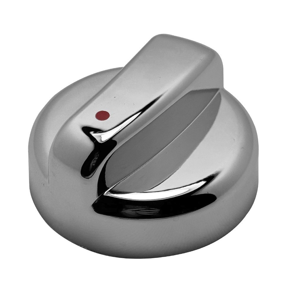 Set of 4 Gas Oven Knobs Electroplated for Durability with 8mm Compatibility