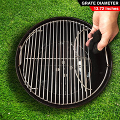 201 Stainless Steel Charcoal Grill Cooking Replacement Grate (ACTUAL DIAMETER 13