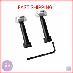 2 Set 74072 Auger Motor Shaft Nut & Bolt, For Traeger, Pit Boss, Rec Tec