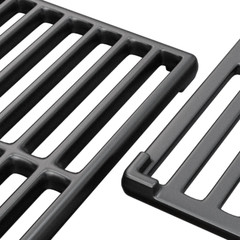 18″ Grill Grates Cast Iron Replacement Parts for Charbroil Performance 2 Burner