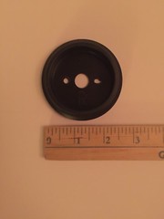 Uniflame Gas Grill Right Control Bezel w/Screws(2) – Part No. 55-11-292