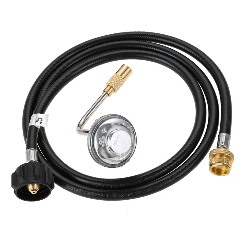 Hz-Monstar 6Ft Propane Adapter Hose 1 Lb To 20 Lb Converter Gas Regulator