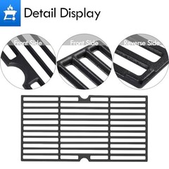 Gas Grill Grate Replacement 3 Piece Set Cast Iron 18 Inch 4 5 Burner Performance