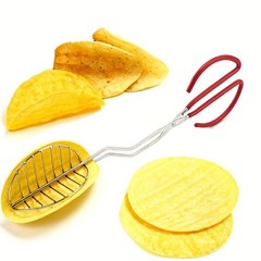 Frying Station Taco Maker Fried Taco Shells Chromed Steel Construction