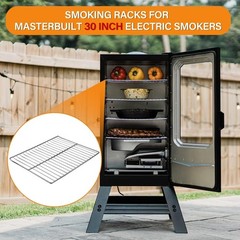 3 Pack Smoker Cooking Grates Compatible with Masterbuilt 30 Inch Smoker