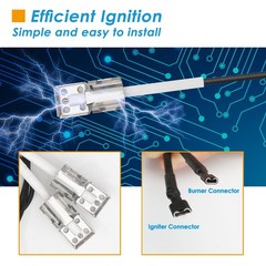 BBQration Grill Igniters for Charbroil Ignitor 4 Outlets Kit, 4-Outlets
