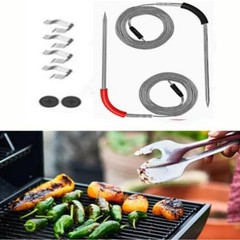 Meat Probes BBQ Thermometer Grill Monitoring Food-grade Stainless Steel