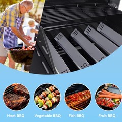 Grill Replacement Parts for Monument 4-Burner 24367 35633 41847NG – 4pcs Heat