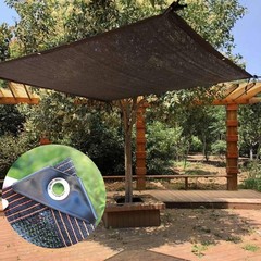 40% Black Shade Cloth, Edge with Buttonhole, Resistant Garden Shade Cloth wit…