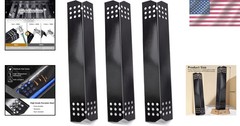 Rectangular Grill Heat Plate Shield for Enhanced Grilling – Set of 3, 14 9/16”