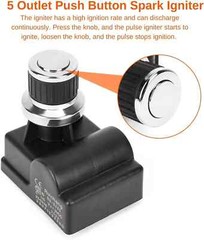 Grill Spark Igniter 5 Outlet Push Button Replacement for Nexgrill 720 0830/0888