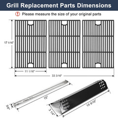 Grill Replacement Parts for Nexgrill 720-0882A Evolution Infrared plus 5-Burner