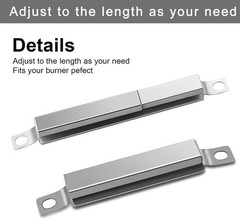 Universal Adjustable Crossover Tubes, Charbroil Carryover Tube for Charbroil 463