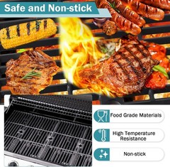 Grill Grates for Charbroil Performance 6 Burner 463245917, 463274419 Replacement