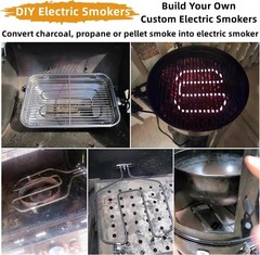 Upgrade 1650W Electric Smoker Heating Element Kit