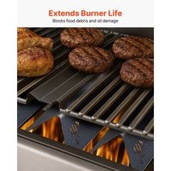 15 Inch Grill Flavorizer Bars, Porcelain Enameled Steel, 3 Pack
