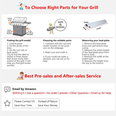Grill Heat Plates for Dyna Glo DGC310CNP-D DGC310RNP-D DGC310BNP-D 3 Pack