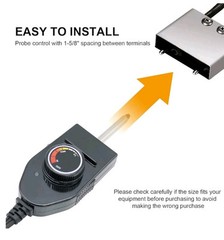 Cable de alimentación de sonda de termostato ajustable para ahumador Masterbuild