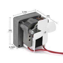 Robust Auger Motor for Pit Boss & Traeger Grills – 1.6 HP, Metal Construction