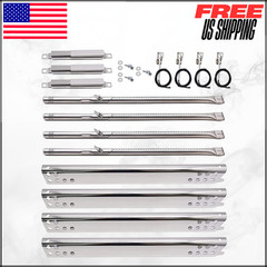 Grill Heat Plate Shields Burner Carryover Tube Igniters Parts For Charbroil 4PK