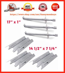 Vermont Castings Gas Grill Replacement Part Burner Heat Plate Shield Repair Kit