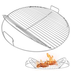 Cooking Grate Hinged Cooking Grate for 22” Charcoal Grill