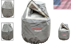 Adjustable Strap Propane Tank Cover – Protects 20-Pound Cylinders in Brown