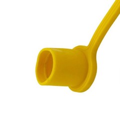 Yellow 1/4 Quick Connect Dust Cap for Industrial Hose Fittings 12 or 2