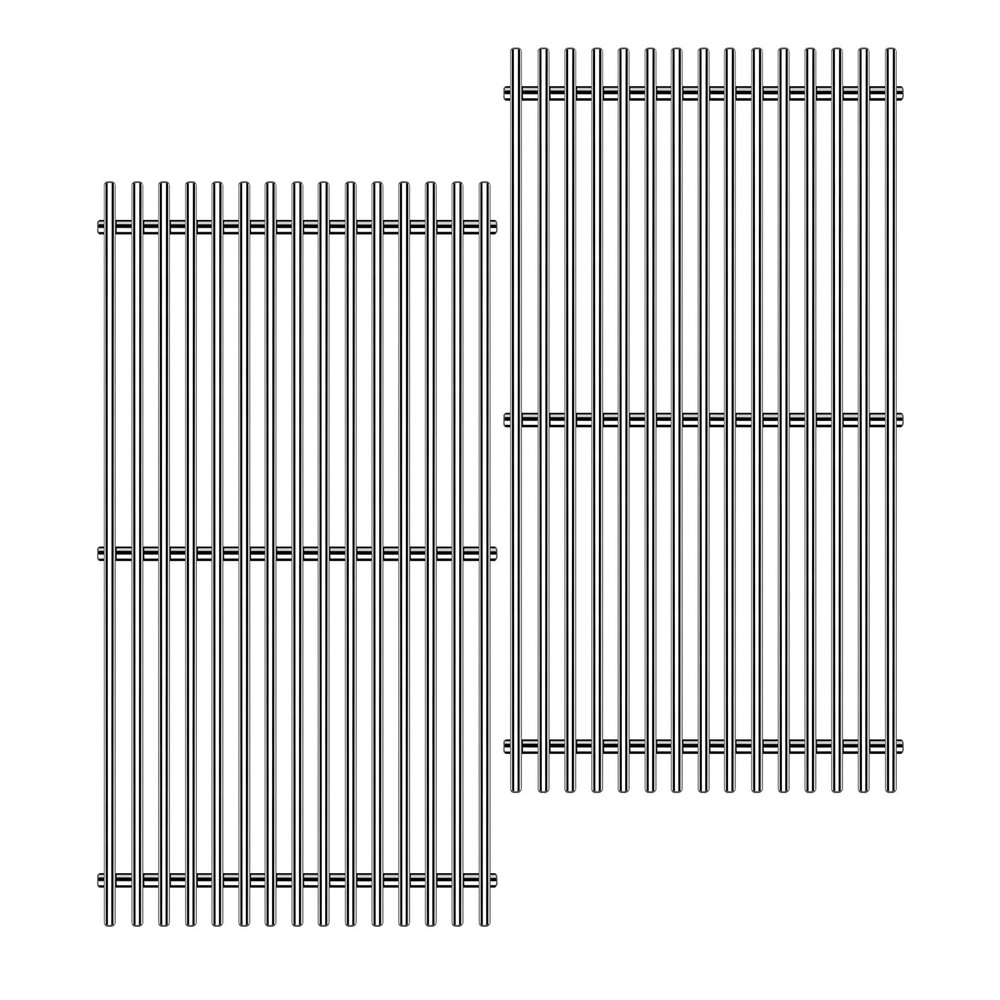 9MM Stainless Steel Grill Grates 17.5″ for Weber Spirit E-310 E315 E320 E330