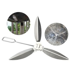18-1/2-Inch One-Touch Cleaning System Kit SetFor Weber Grill 90992 3618 7443