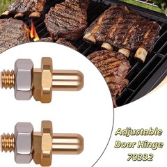 70332 Adjustable Door Hinge Pin (2Set) Fits Weber Genesis,Summit,Spirit Grills
